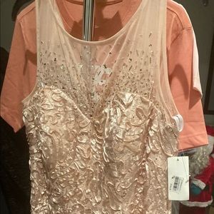 Gold women dress